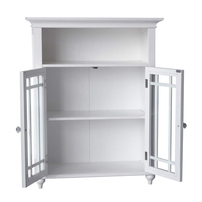 Teamson Home Neal Freestanding Two-Door Floor Accent Cabinet