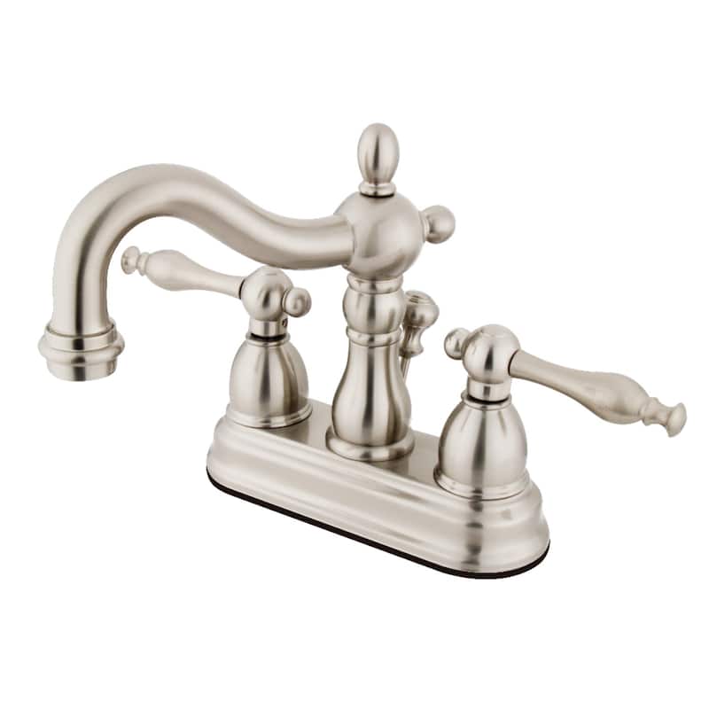 Heritage 4 in. Centerset Bathroom Faucet - Brushed Nickel