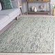 preview thumbnail 16 of 191, SAFAVIEH Handmade Abstract Lottie Modern Wool Rug 3' x 5' - Green/Ivory