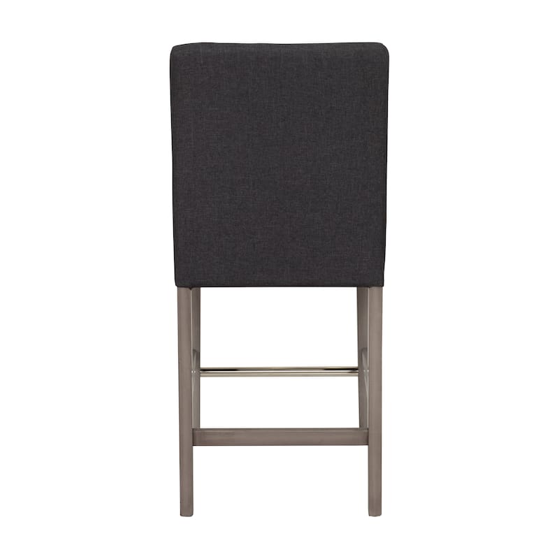 Laura Upholstered 25" Counter Height Bar Stool