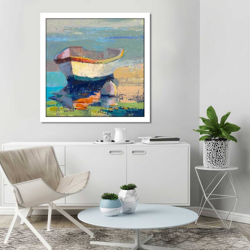 "Bottle Green Boat" by Beth A. Forst Print on Acrylic