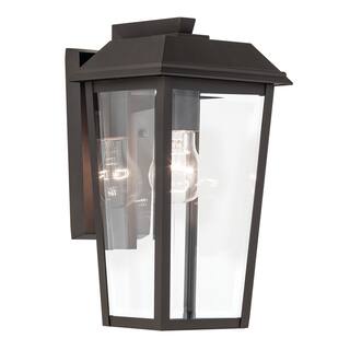 Kichler Lighting Mathus 13 in. 1-Light Outdoor Wall Sconce