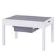 preview thumbnail 3 of 3, UTEX-2 in 1 Kids Large Activity Lego Table with Storage,White