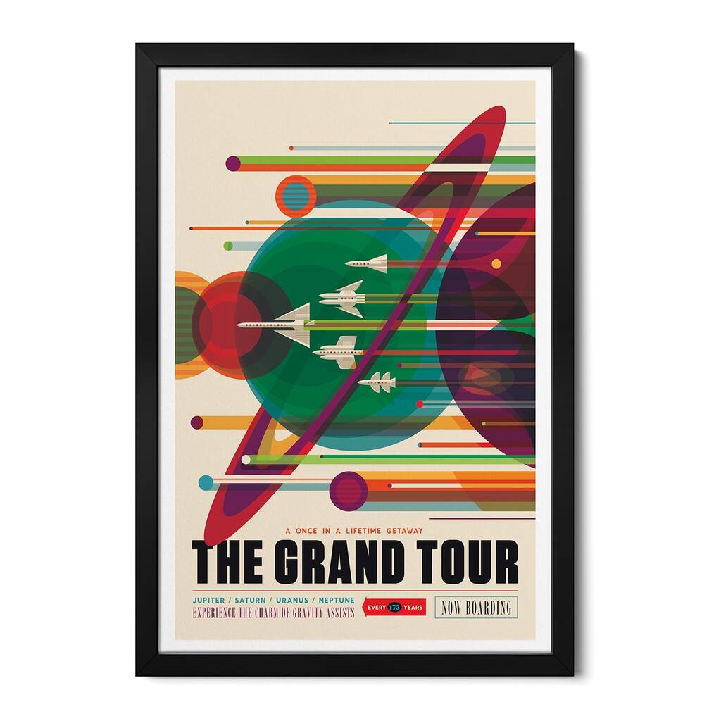 The Grand Tour Premium Framed Poster by NASA