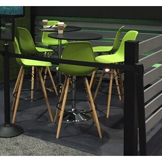 Porch & Den Bixby 27-inch Adjustable Bar Table