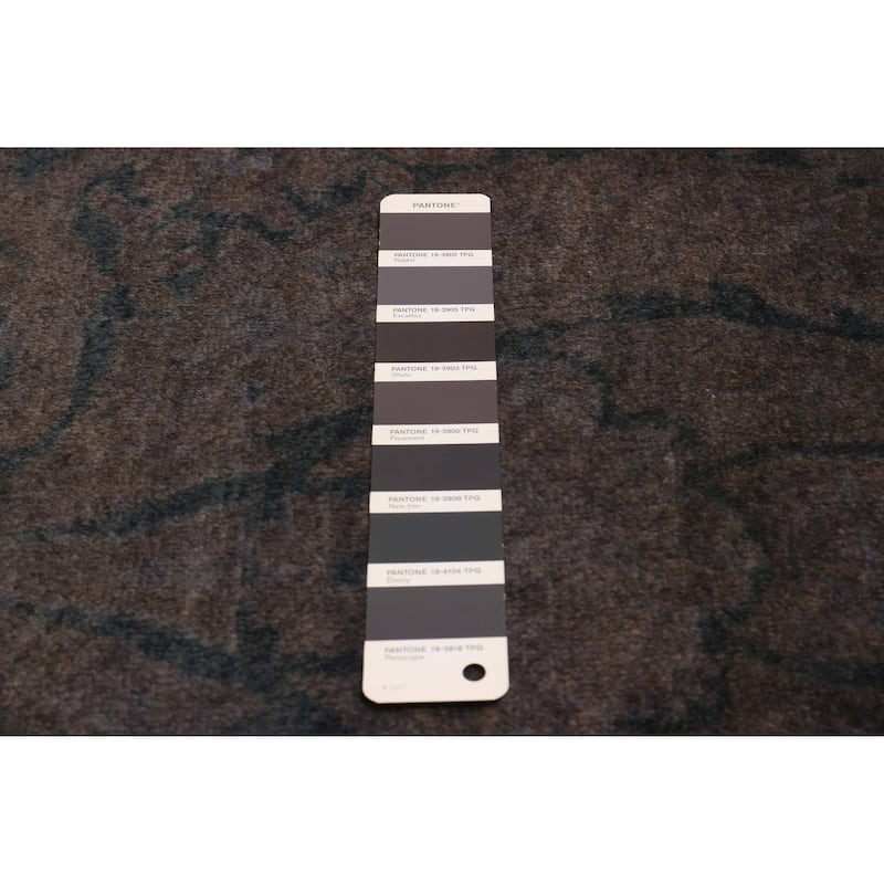 ECARPETGALLERY Hand-knotted Vibrance Grey Wool Rug - 7'10 x 9'7
