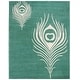 preview thumbnail 49 of 60, SAFAVIEH Handmade Soho Simi Peacock Feather N.Z. Wool Rug