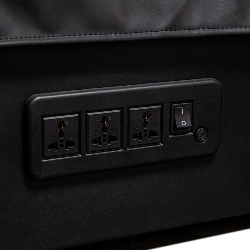 PediPlush Reclining Pedicure Chair Non-Plumbing with Armrest