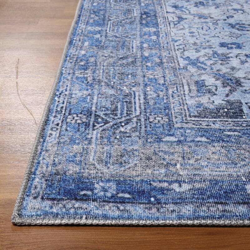 Superior Anwen Abstract Medallion Indoor Runner or Area Rug