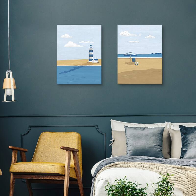 Summer Series I & II by Studio Arts Canvas Art Prints