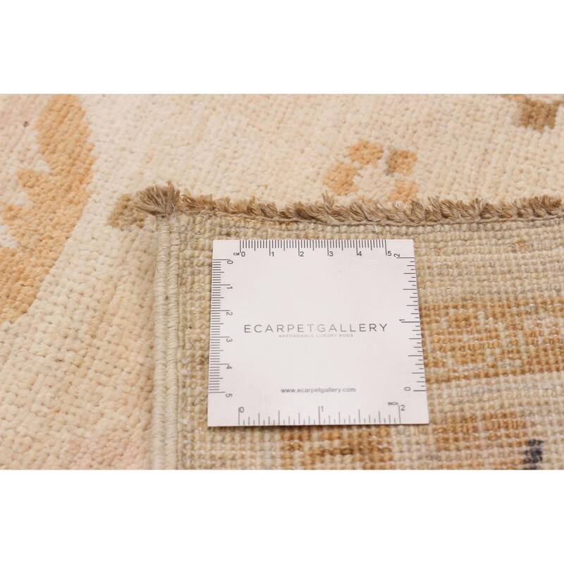 ECARPETGALLERY Hand-knotted Chobi Finest Cream Wool Rug - 10'2 x 13'8