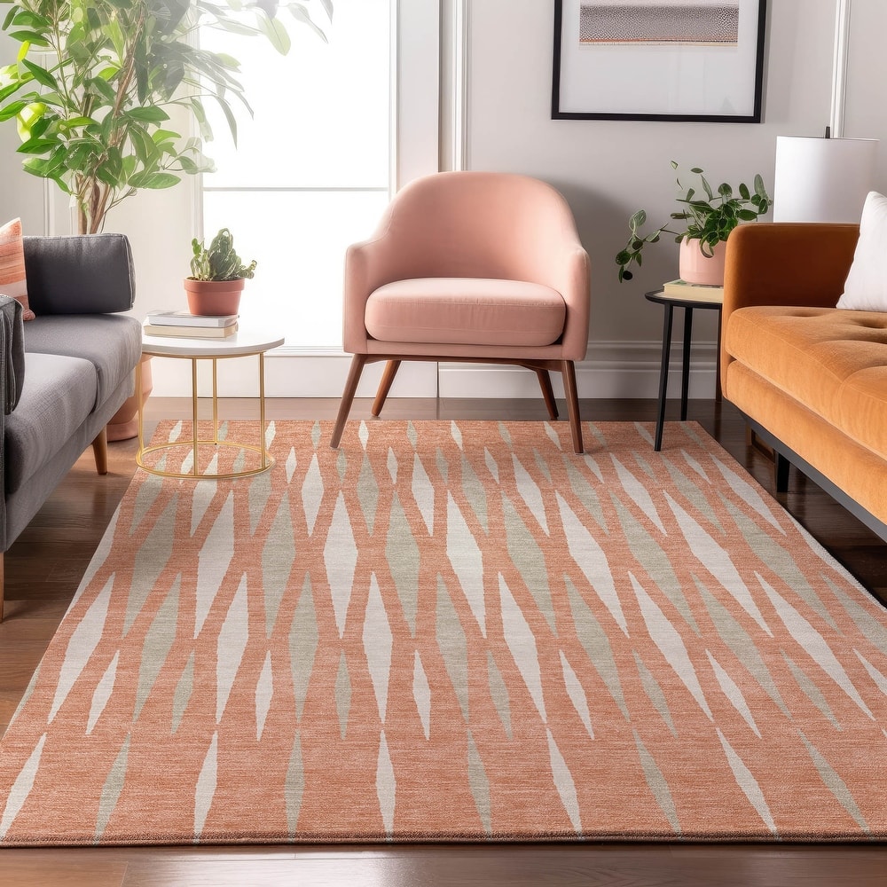 Premium Washable Super Soft Modern Kris Mayfield Rug