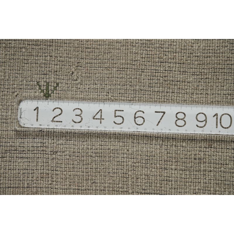Gabbeh Indian Runner Rug Hand-Knotted Hallway Wool Carpet - 2'9" x 8'3"