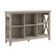 preview thumbnail 20 of 24, Bush Furniture Key West 6 Cube Bookcase with Adjustable Shelves