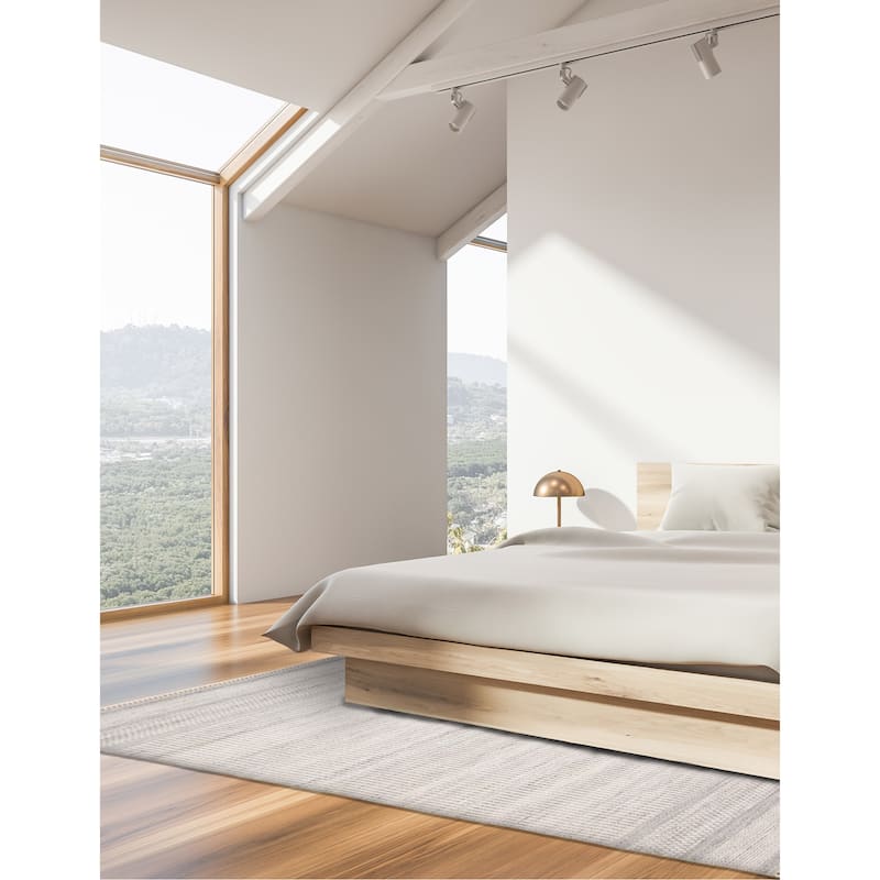 Sienna Grey Rug 5'1" x 7'9" - 5'1 x 7'9