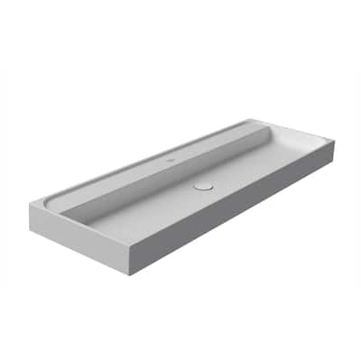 WS Bath Collections Unit Plus 140A.01 Unit Plus 55-1/8" Rectangular