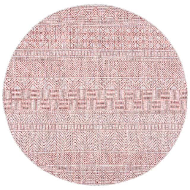 SAFAVIEH Courtyard Zorana Indoor/ Outdoor Waterproof Patio Backyard Rug