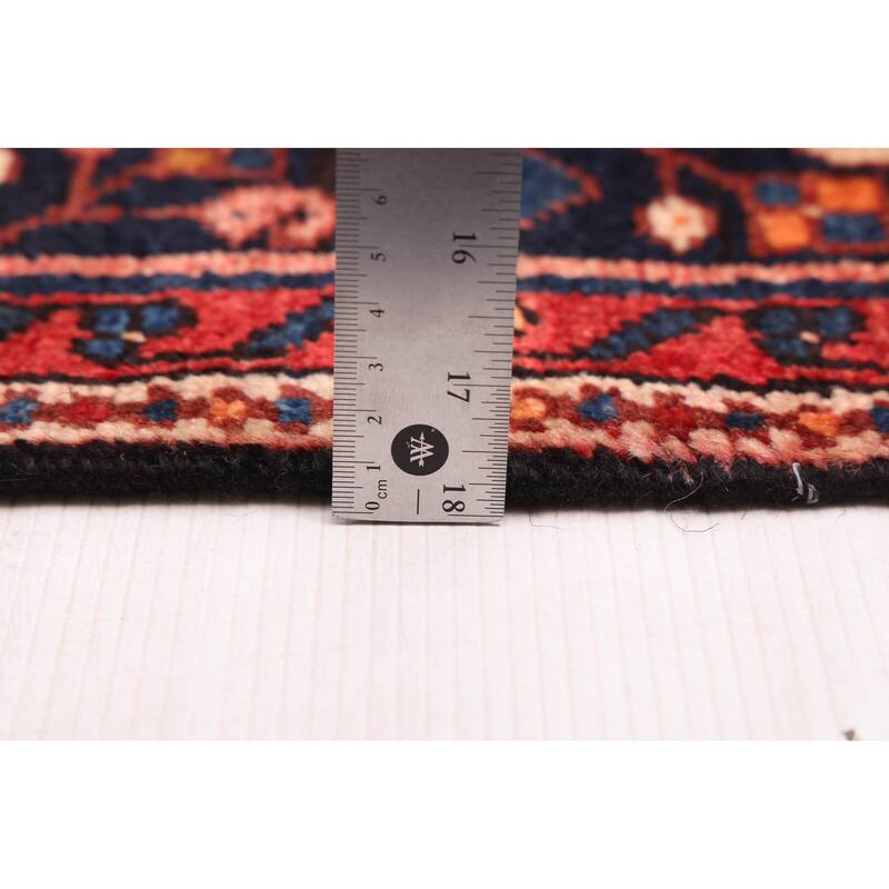 ECARPETGALLERY Hand-knotted Andelz Red Wool Rug - 2'9 x 9'10