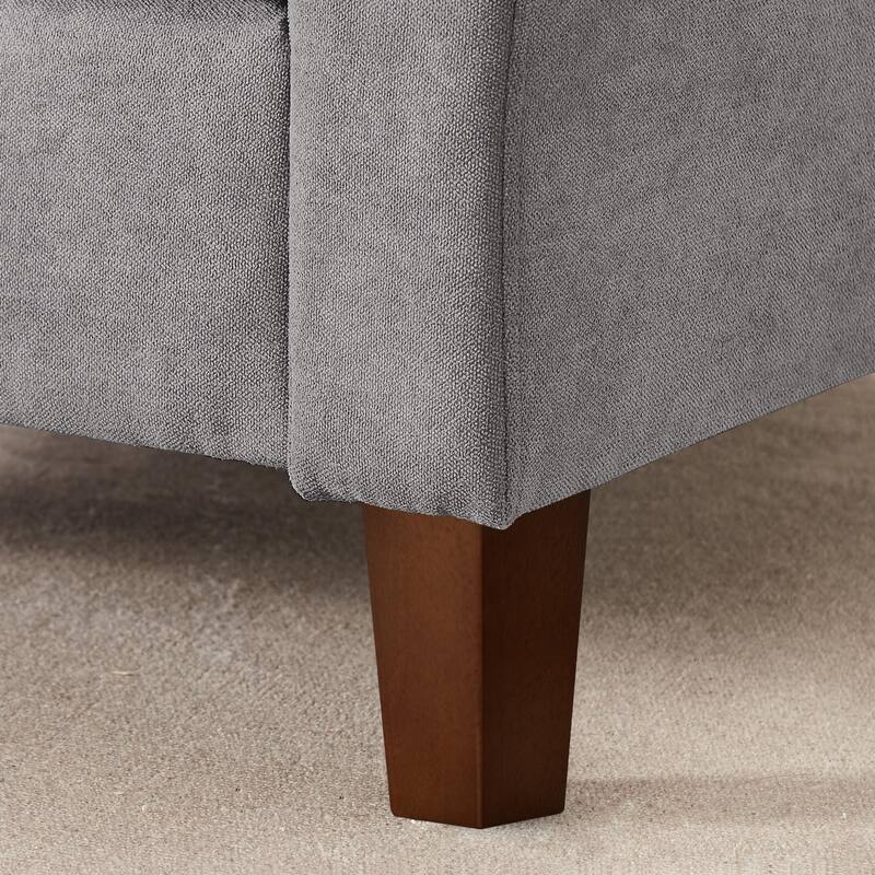 Modern Accent Chair Comfy Upholstered Armchair for Living Room