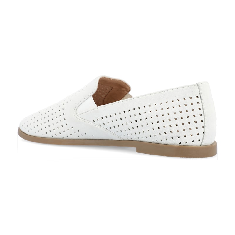 Journee Collection Women's Lucie Slip On Almond Toe Loafer Flats