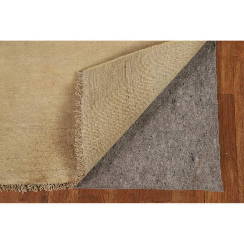 Contemporary Gabbeh Oriental Foyer Rug Handmade Wool Carpet - 3'3"x 4'9"