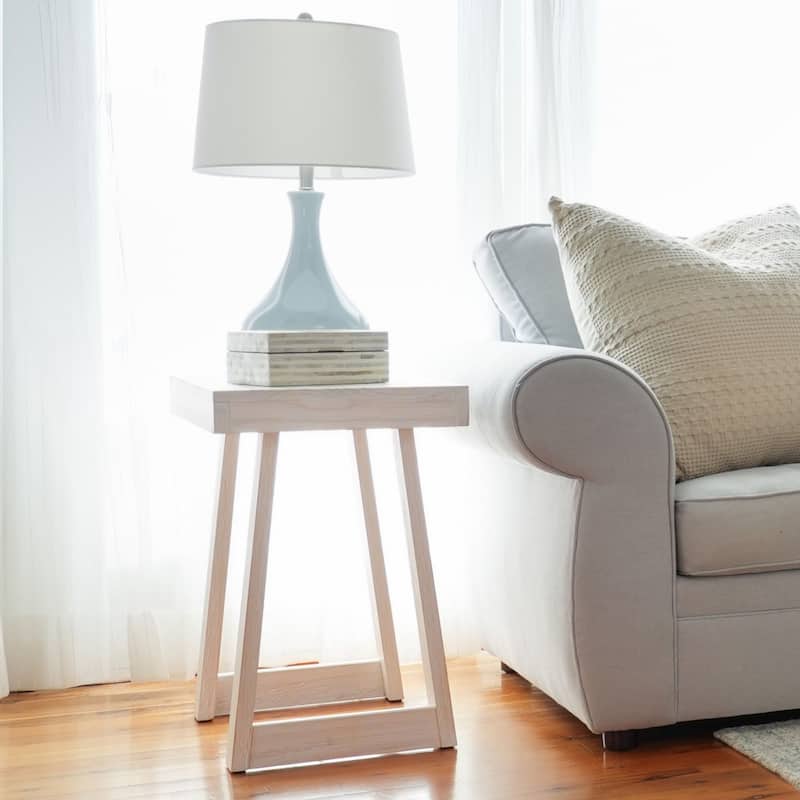 Plank and Beam Classic Rectangular Side Table - 25"