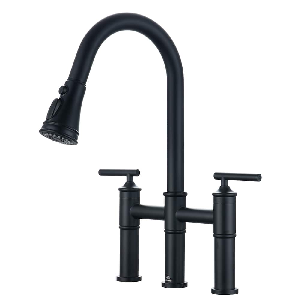 Three Function Pull-Down Sprayhead Kitchen Faucet