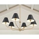 preview thumbnail 4 of 9, Crystorama Lighting Group XAV-B9316 Xavier 6 Light 40" Wide Chandelier