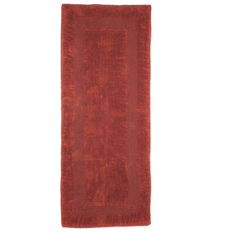 Bath Mat - 60x24-Inch Plush Cotton Bathroom Runner by Windsor Home