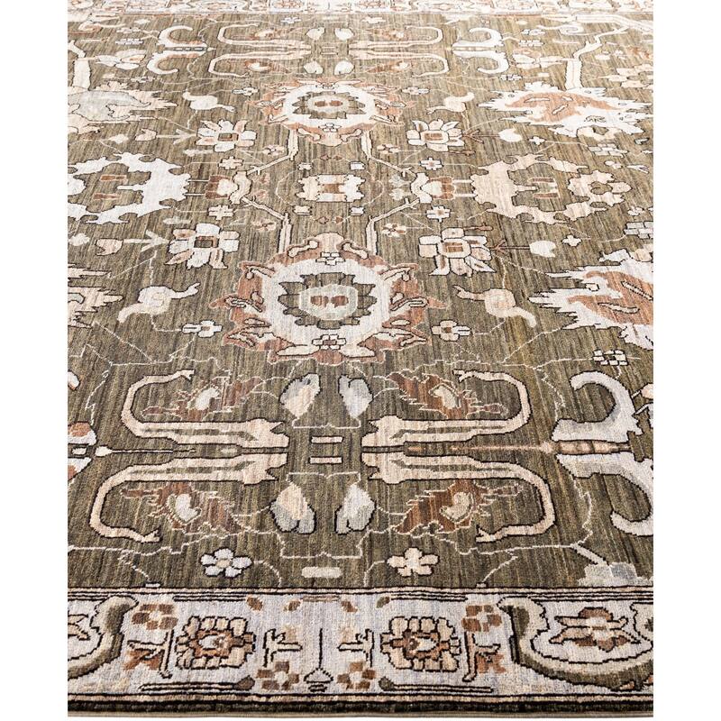 Serapi One-of-a-Kind Hand-Knotted Area Rug - Brown - 8' 1" x 9' 9"