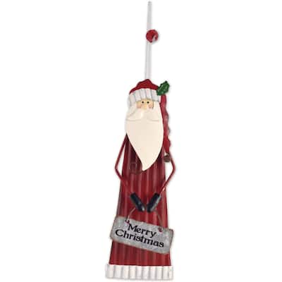 Santa Ornament, Set of 2