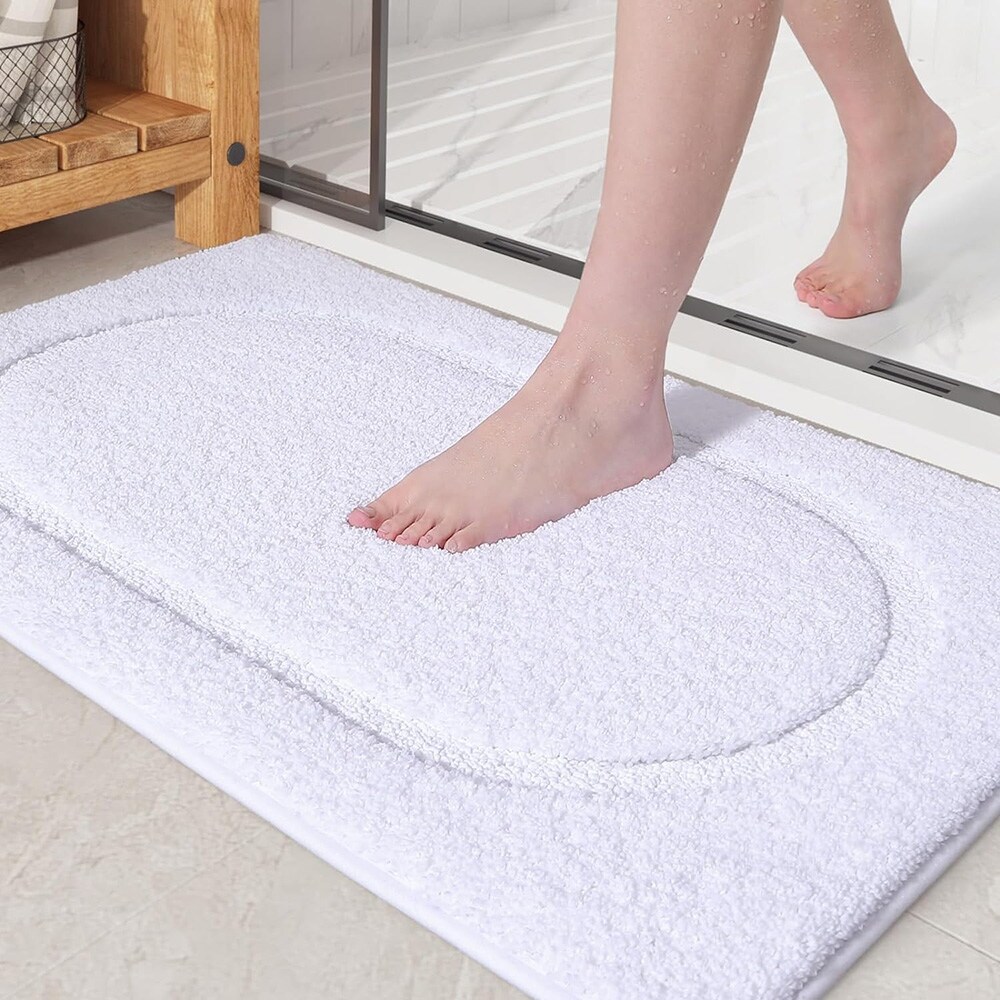 Off-White Bathroom Rugs and Bath Mats - Bed Bath & Beyond