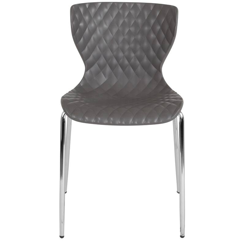 Contemporary Faux Upholstered Chair