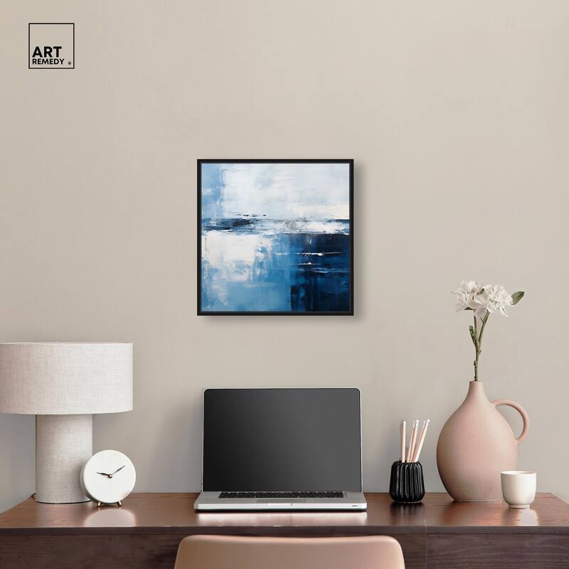 Cool Tones Canvas by Art Remedy
