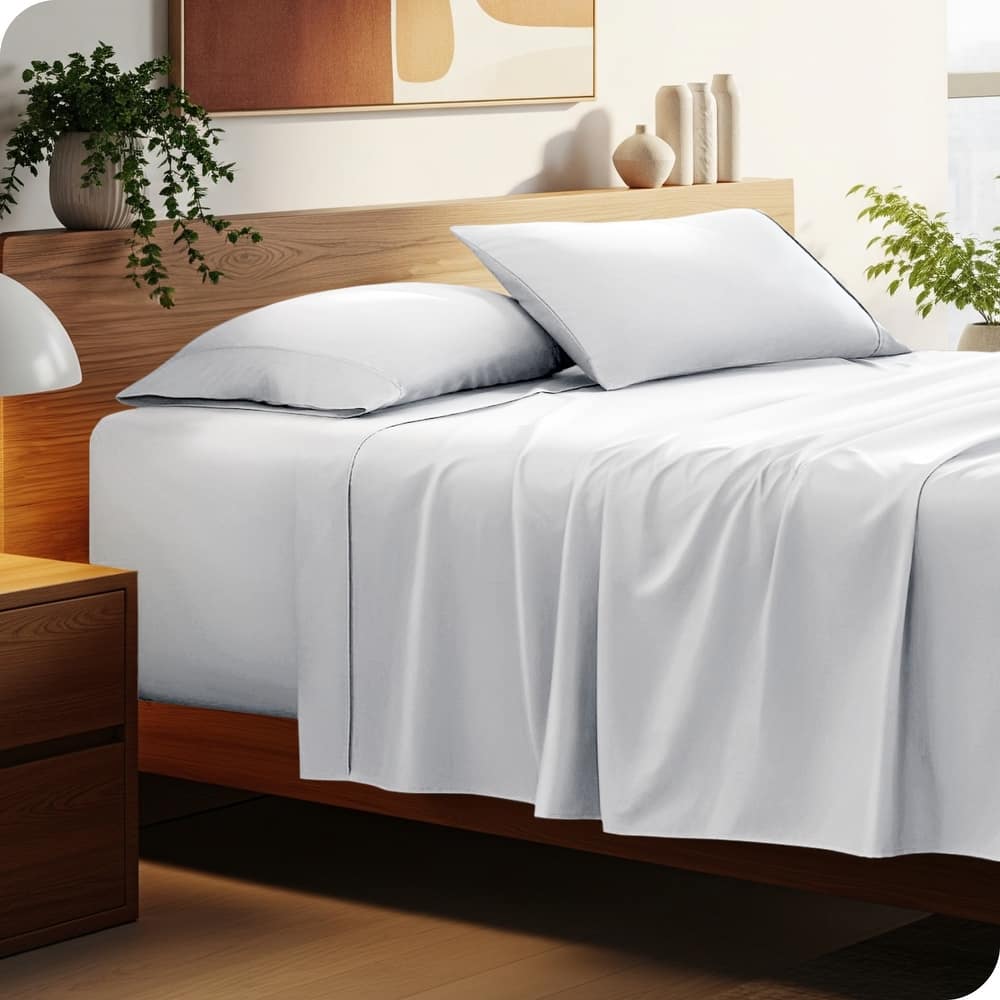 Bare Home 22 Inch Deep Pocket Microfiber Sheet Set