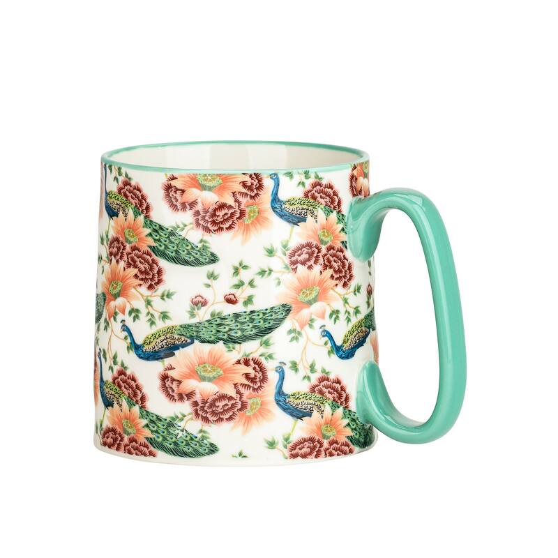 10 Strawberry Street Bella Animal Mugs, Set of 4