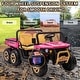 preview thumbnail 11 of 40, 24v Ride On Dump Truck Utv for Kids to Drive, 2 Seater Kids Utv Ride On Truck w/Parent Remote Control