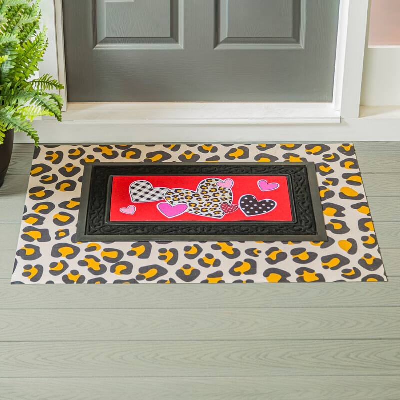 42 in. x 26.5 in. Classic Animal Print Layering Mat
