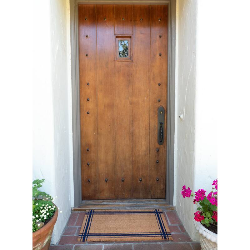 Coir Outdoor Doormat, Brown