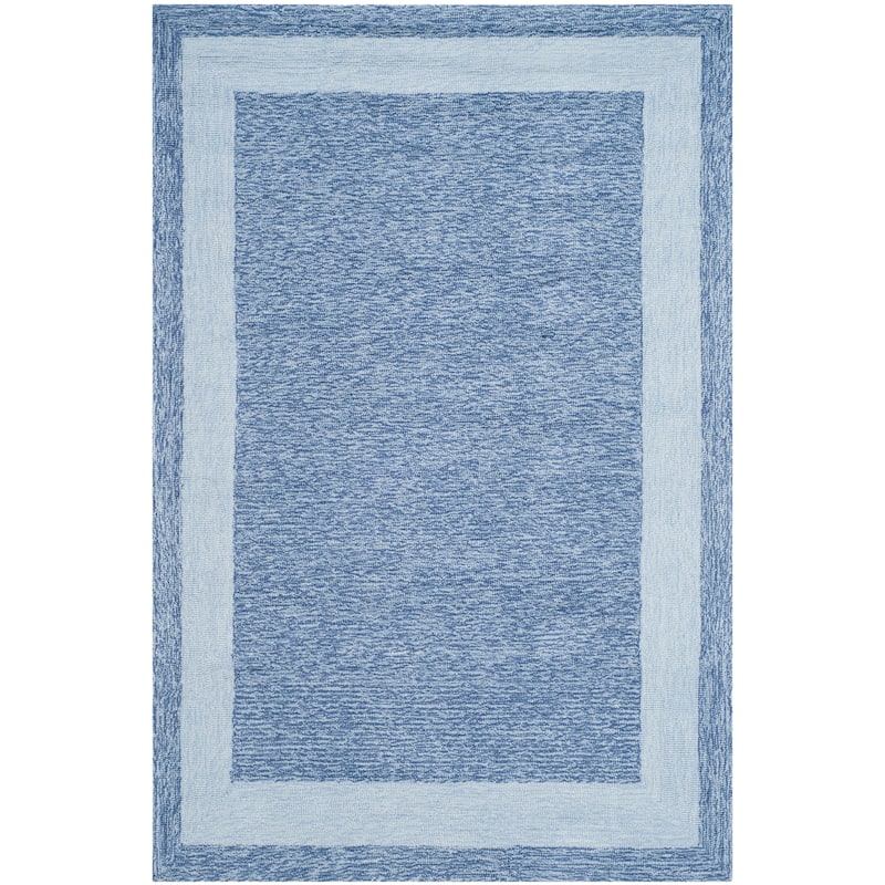 SAFAVIEH Handmade Easy Care Zymbyle Oriental Rug - 3' x 5' - Blue