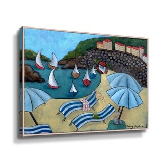 Under the Umbrellas Gallery Wrapped Canvas - Bed Bath & Beyond - 32924624