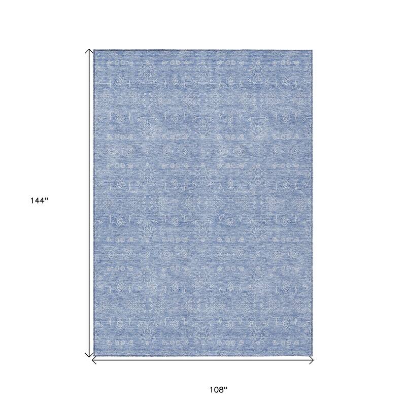 HomeRoots Floral Transitional Rectangle Outdoor Rug