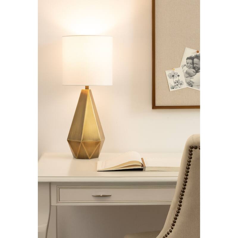 Kate and Laurel Marcedes Table Lamp - 8x8x20