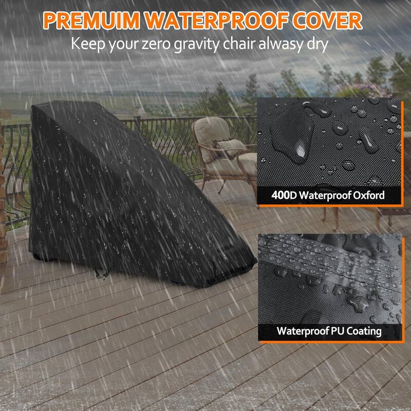 Waterproof Durable Outdoor Furniture Cover Lounge Chair Cover
