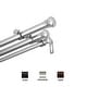preview thumbnail 2 of 4, InStyleDesign End Cap 13/16" Triple Curtain Rod