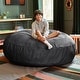 preview thumbnail 38 of 66, Jaxx Cocoon 6 Ft Giant Bean Bag Sofa and Lounger for Adults, Microsuede