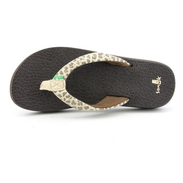 sanuk wildlife flip flops