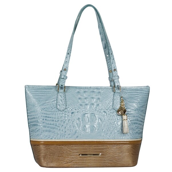 brahmin crocodile purse