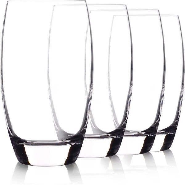 Luigi Bormioli Crescendo Drinking Glasses Set of 4 - Bed
