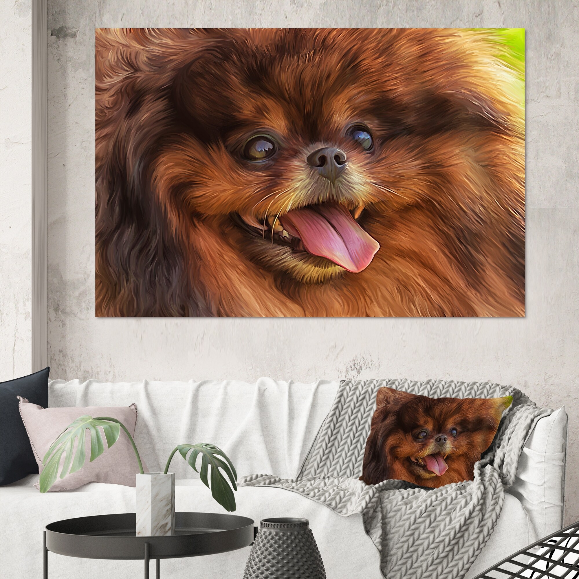Pomeranian wall art sale